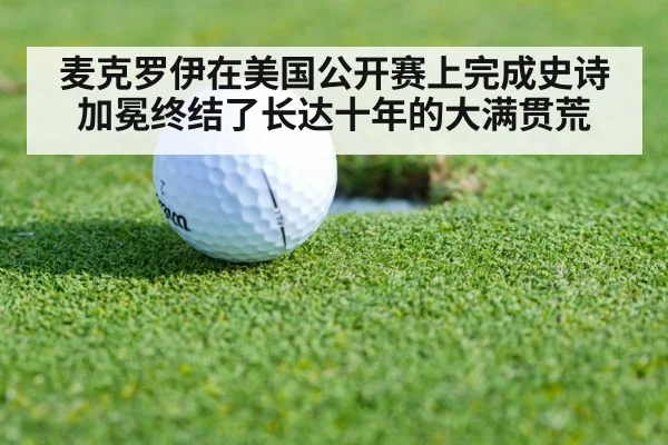 麦克罗伊在美国公开赛上完成史诗加冕终结了长达十年的大满贯荒